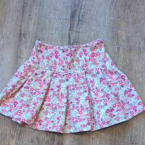 Genuine Kids Floral Pink Cordory Skirt